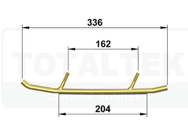 Totaltek Styreskinne - Lynx & Ski-Doo Selges Parvis, Koromant, Racing 